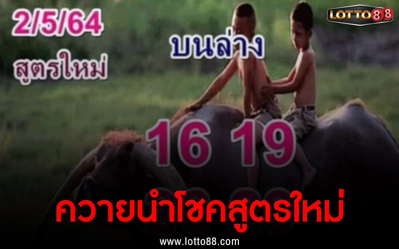 ควายนำโชคสูตรใหม่ 02/05/65