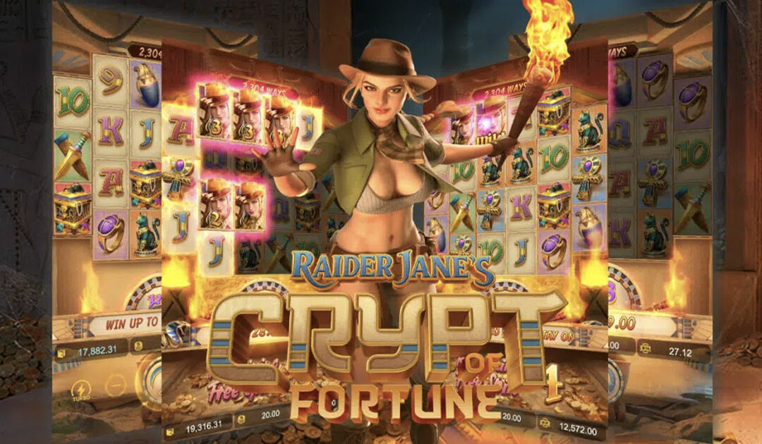 รีวิวเกมสล็อต Raider Jane's Crypt of Fortune ของผู้ให้บริการ PG